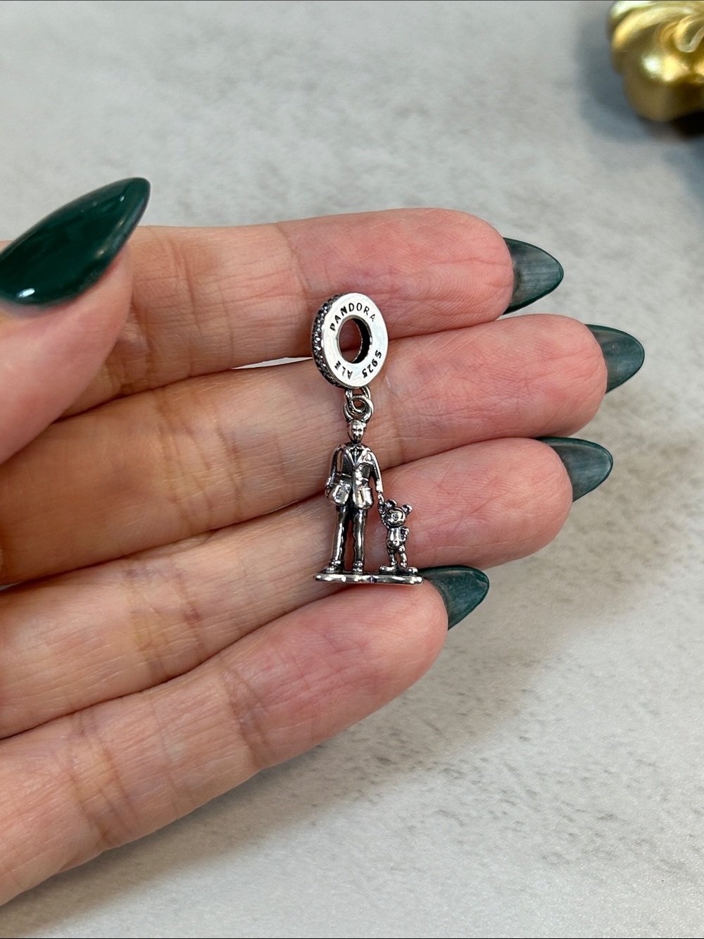 Pandora Sterling Silver Disney Dangle Charm - Silver
